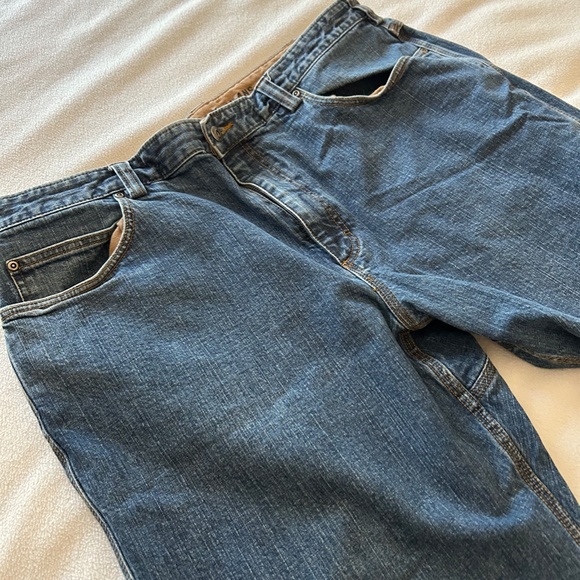 Duluth Trading Co Denim Flex Ballroom 5 Pocket Jeans, 42 x 30 - Picture 8 of 16